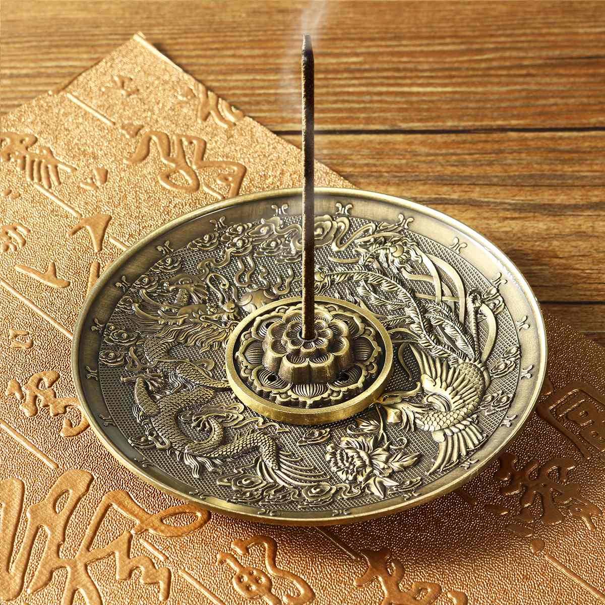 Retro 5 Holes Lotus Incense Burner