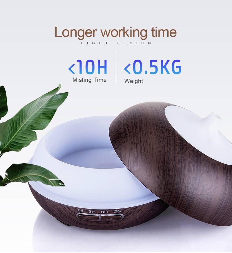 Electric USB Aroma Diffuser with Remote Control