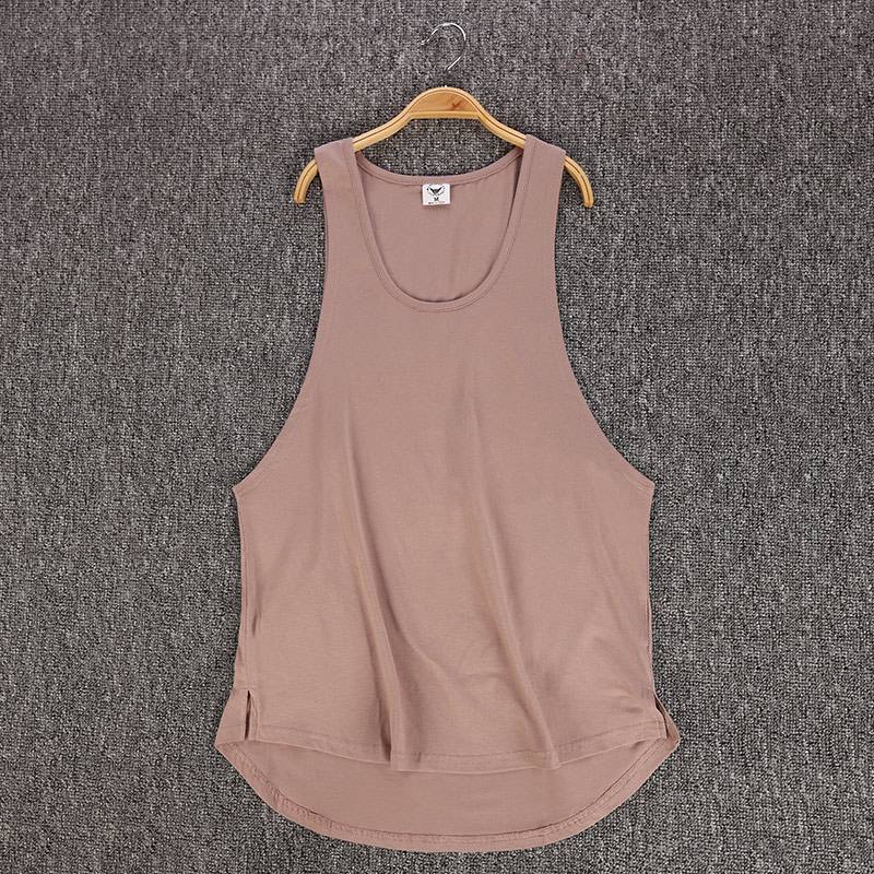 Men's Solid Color Loose Style Tank Top