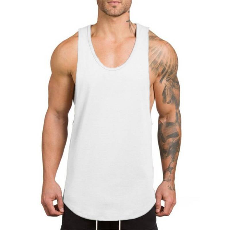 Men's Solid Color Loose Style Tank Top