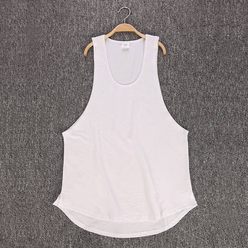 Men's Solid Color Loose Style Tank Top