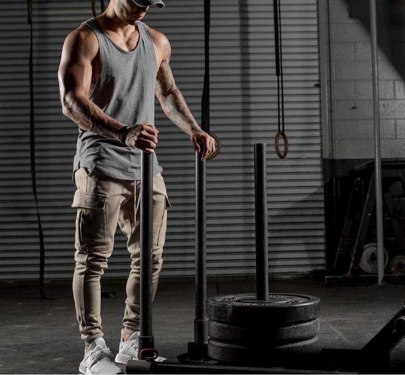 Men's Solid Color Loose Style Tank Top