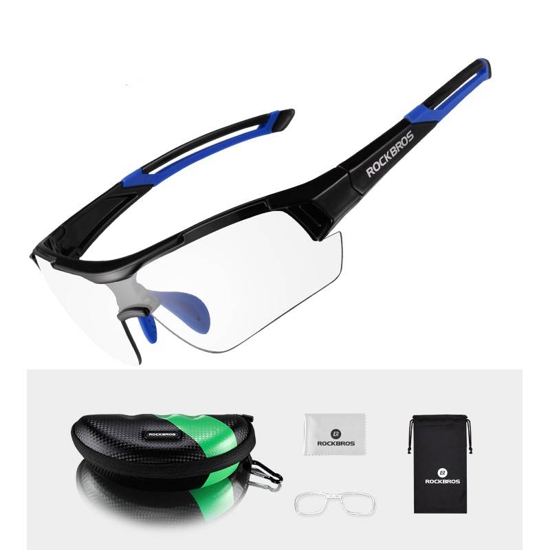 UltraLight Photochromic Cycling Glasses with Builtin Myopia Frame